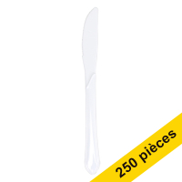 Offre : 5x Depa couteau réutilisable (50 pièces) - blanc