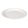 Depa assiette jetable canne à sucre 26 cm (50 pièces) - blanc 600583 402750 - 1