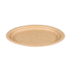 Depa assiette jetable en kraft 18 cm (100 pièces) 423536 - 1