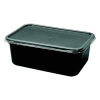 Depa boîte menu 1 litre (25 pièces) - noir