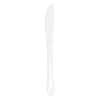 Depa couteau réutilisable (50 pièces) - blanc