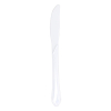 Depa couteau réutilisable (50 pièces) - blanc