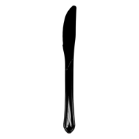 Depa couteau réutilisable (50 pièces) - noir 600077 402723