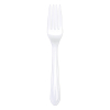 Depa fourchette réutilisable (50 pièces) - blanc