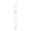 Depa fourchette réutilisable (50 pièces) - blanc