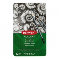 Derwent Academy crayons à croquis (12 pièces) 2301946 209805