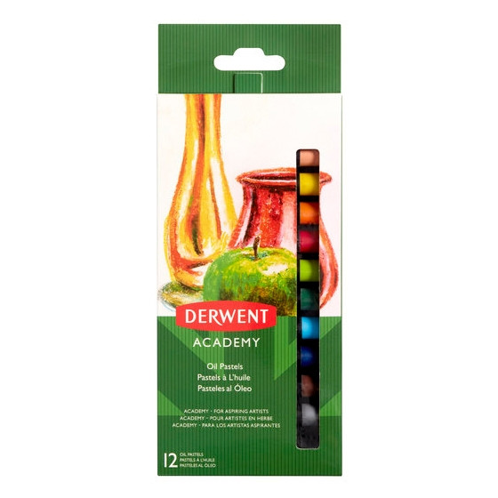 Derwent Academy pastels à l'huile (12 pièces) 2301952 209808 - 1