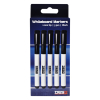 Desq Marqueurs pour tableau blanc Desq avec capuchon gomme noir 5 pièces (rond 1 mm) 4297 400747 - 2