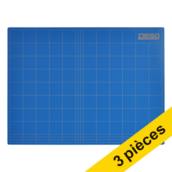 Offre : 3x Desq tapis de découpe 3 couches 600 x 450 mm (A2) 035195 - 1