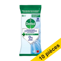 Offre : 10x Dettol Cleanser lingettes nettoyantes (30 lingettes)