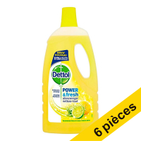 Offre : 6x Dettol Éclat de Citron nettoyant universel (1000 ml)