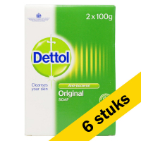 Offre : 6x Dettol savon antibactérien d'origine (2 x 100 grammes)