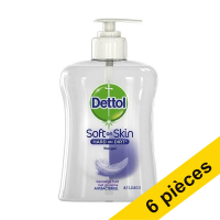 Offre : 6x Dettol savon pour les mains pour peaux sensibles (250 ml)