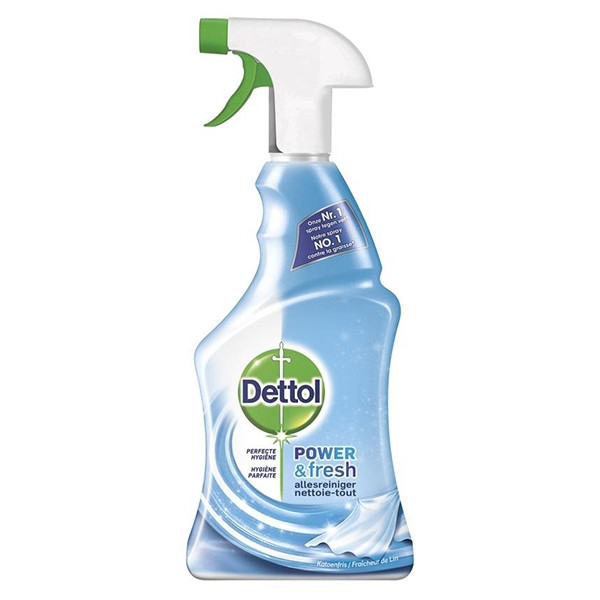 Dettol Power & Fresh Fraîcheur Coton spray nettoyant multi-usages (500 ml) SDE00028 - 1