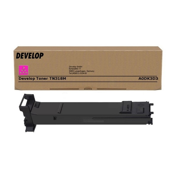 Develop TN-318M (A0DK3D3) toner (d'origine) - magenta A0DK3D3 049130 - 1