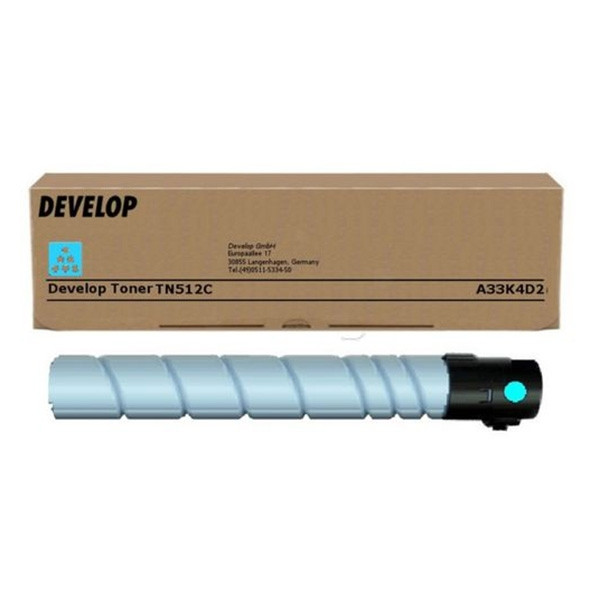 Develop TN-512C (A33K4D2) toner (d'origine) - cyan A33K4D2 049142 - 1