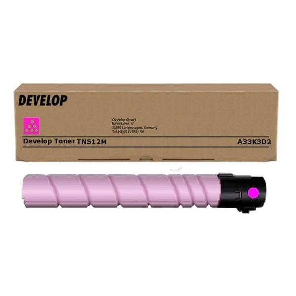 Develop TN-512M (A33K3D2) toner (d'origine) - magenta A33K3D2 049144 - 1