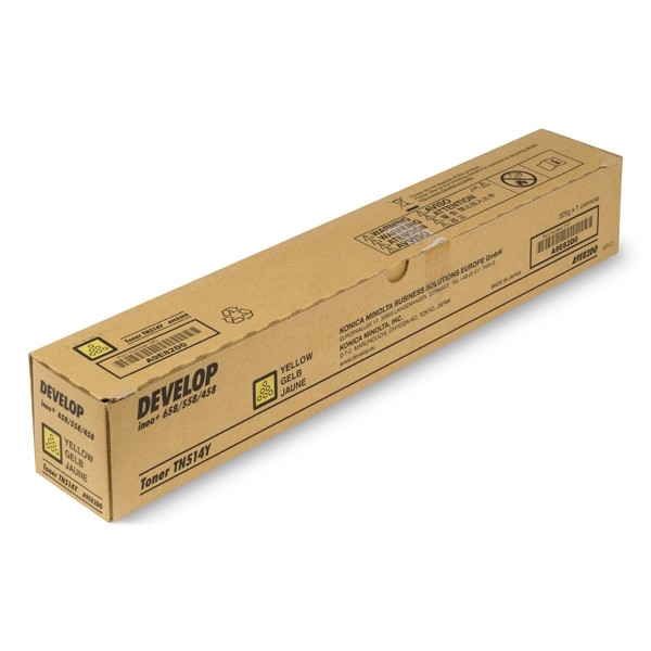 Develop TN-514Y toner (d'origine) - jaune A9E82D0 049358 - 1