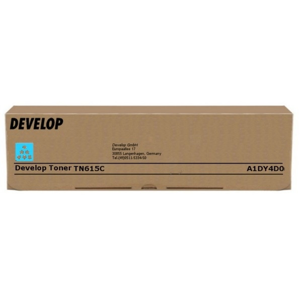 Develop TN-615C (A1DY4D0) toner (d'origine) - cyan A1DY4D0 049190 - 1