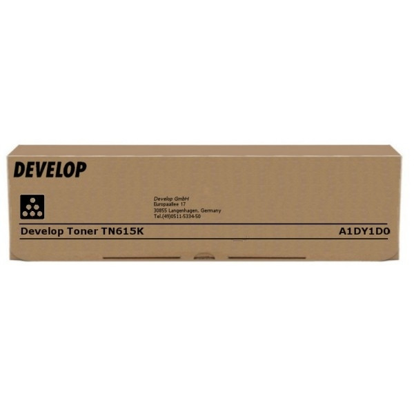 Develop TN-615K (A1DY1D0) toner (d'origine) - noir A1DY1D0 049188 - 1