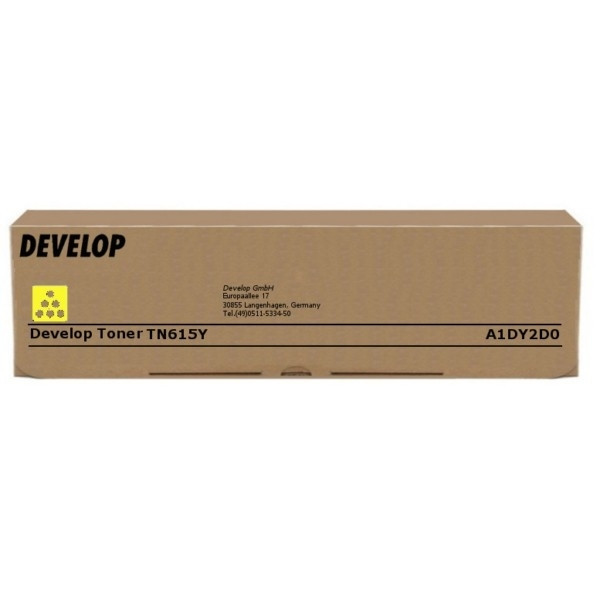 Develop TN-615Y (A1DY2D0) toner (d'origine) - jaune A1DY2D0 049194 - 1