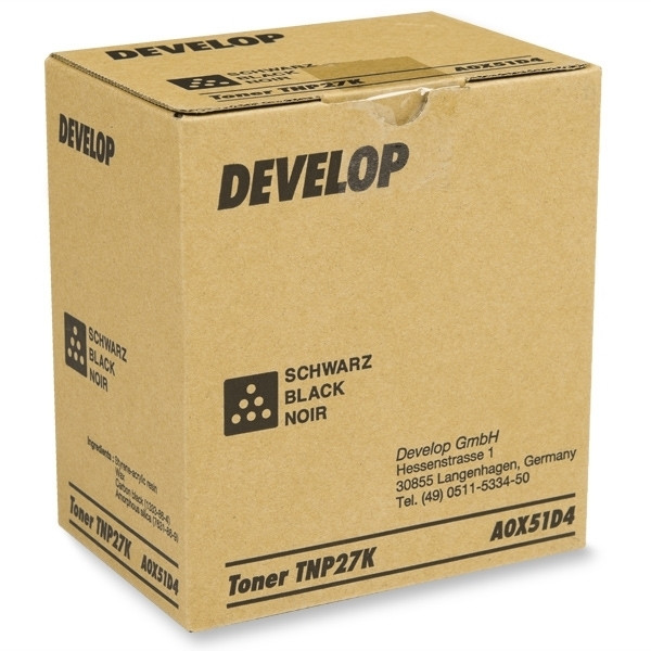 Develop TNP-27K toner (d'origine) - noir A0X51D4 049066 - 1