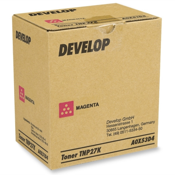 Develop TNP-27M toner (d'origine) - magenta A0X53D4 049070 - 1