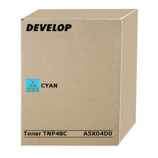 Develop TNP-48C (A5X04D0) toner (d'origine) - cyan A5X04D0 049212 - 1