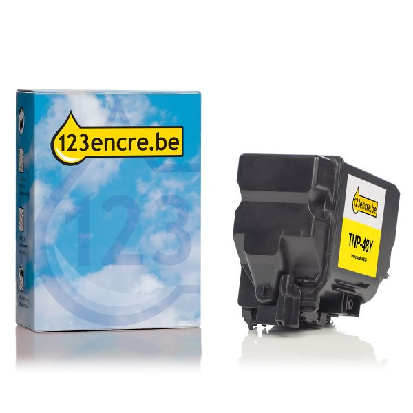 Develop TNP-48Y (A5X02D0) toner (marque 123encre) - jaune A5X02D0C 049209 - 1