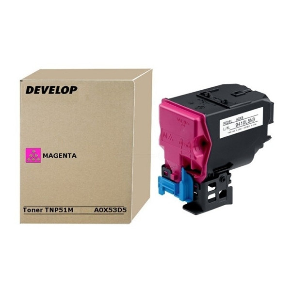 Develop TNP-51M (A0X53D5) toner (d'origine) - magenta A0X53D5 049242 - 1