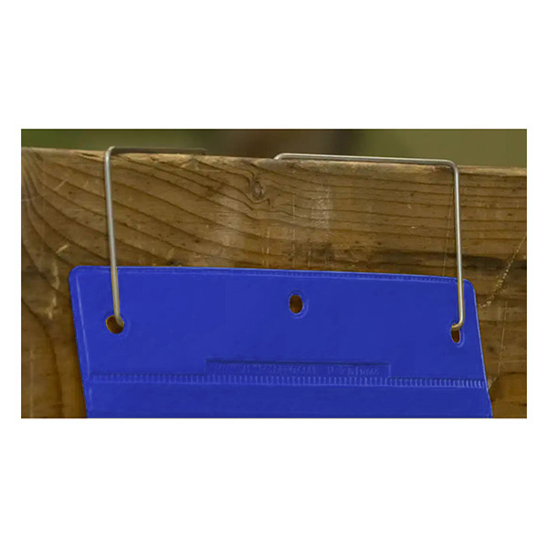 Djois fixation pour pochette de présentation acier inoxydable (10 pièces) 165990 234874 - 2