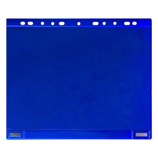 Djois pochette de présentation magnétique A4 11 trous 200 microns (5 pièces) - bleu 181121 234870 - 1