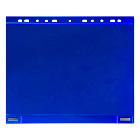 Djois pochette de présentation magnétique A4 11 trous 200 microns (5 pièces) - bleu 181121 234870