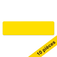 Djois symbole de marquage au sol autocollant bande (10 pièces) - jaune 197104 234838