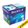 Double A papier 4 boîtes de 2500 feuilles A4 - 80 g/m²