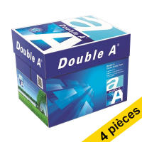 Double A papier A4 4 boîtes de 2500 feuilles - 80 g/m² 065131