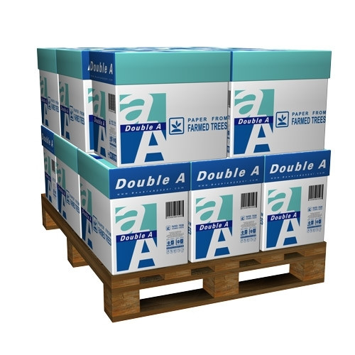 DoubleA Double A papier mini palette 16 boîtes de 2500 feuilles A4 - 80 g/m² MINIPALLETPAPIER 065135 - 1