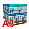 DoubleA Double A papier mini palette 8 boîtes de 2500 feuilles A3 - 80 g/m² A3MINIPALLET 065162