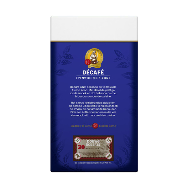 Douwe Egberts Decafé café moulu pour filtre rapide 500 g 4080386 423900 - 2