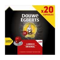 Douwe Egberts Lungo Original capsules de café (20 pièces) 4028222 423908