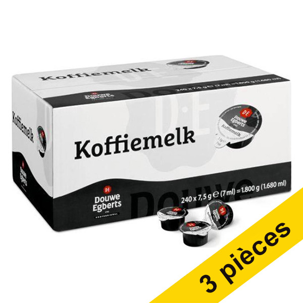 Douwe Egberts Offre : 3x Douwe Egberts lait pour café (240 pièces)  404283 - 1