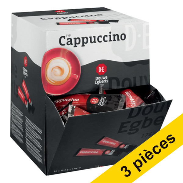 Douwe Egberts Offre : 3x Douwe Egberts sticks de cappuccino instantané (80 pièces)  404273 - 1