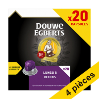 Offre : 4x Douwe Egberts Lungo Intens capsules (20 pièces)