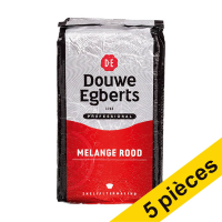 Offre : 5x Douwe Egberts Mélange Rouge café moulu pour filtre 1 kg 200260