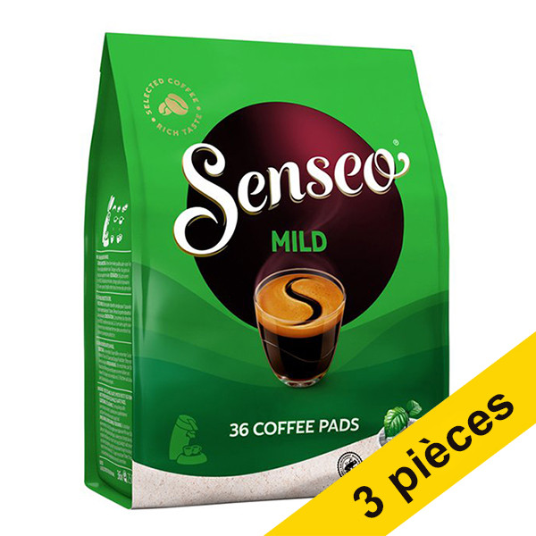 Douwe Egberts Senseo Offre : 3x Senseo Mild (36 dosettes)  404261 - 1