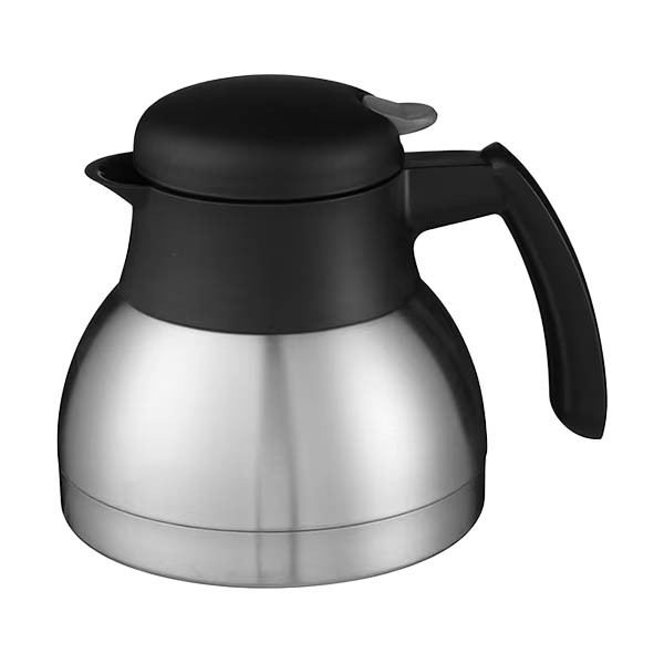 Douwe Egberts carafe thermos en acier inoxydable 0,9 litre - noir 423600 - 1