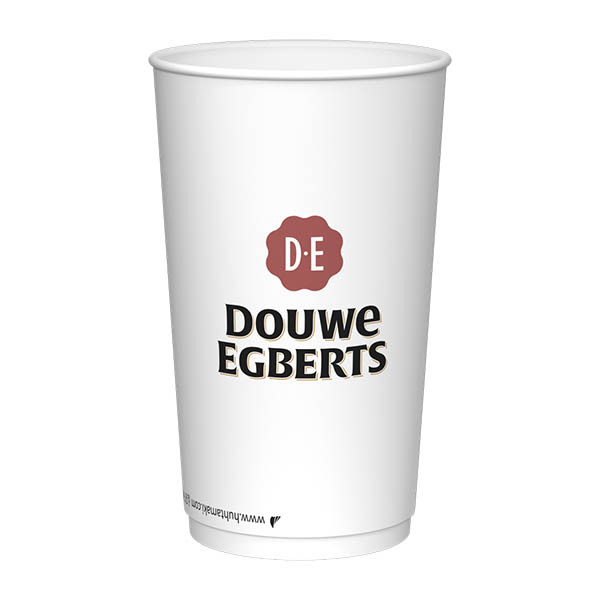 Douwe Egberts gobelet à café 250 ml (50 pièces) 137253 - 1
