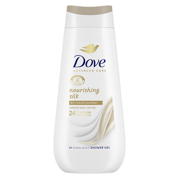Dove Advanced Care Nourishing Silk gel douche (225 ml) SDO00536 - 1