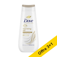 Offre : 4x Dove Advanced Care Nourishing Silk gel douche (225 ml) SDO00717