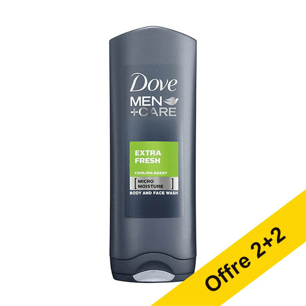 Offre : 4x Dove Men+Care Extra Fresh gel douche (400 ml) SDO00721 - 1